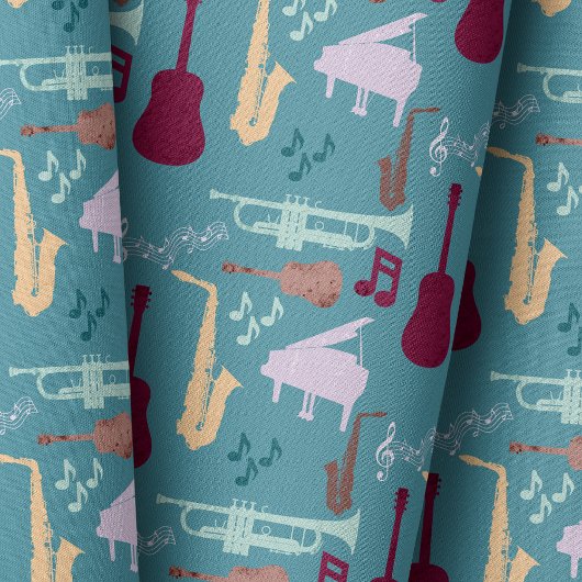 Musikinstrumente Stoff