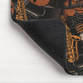 Musikinstrumente überall mousepad (Ecke)