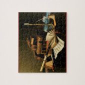 Musikinstrumente und Bücher Puzzle (Vertikal)