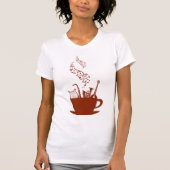 Musikinstrumente und Noten T - Shirt Frauen (Vorderseite)