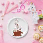 Musikinstrumente und Notizbuch-Teller Pappteller (Party)