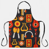 Musikinstrumentenklänge Schürze (Vorderseite)