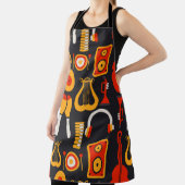 Musikinstrumentenklänge Schürze (InSitu)