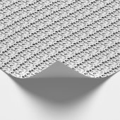 Musikinstrumentenmuster Geschenkpapier (Ecke)