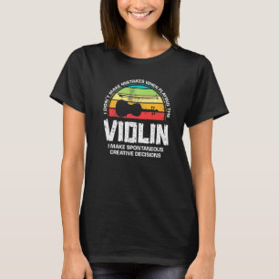 Musikinstrumentenspass für Geige T-Shirt