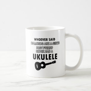 Musikinstrumententwürfe des Ukulele Kaffeetasse