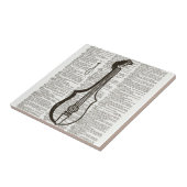 Musikinstrumentenwörterbuch Fliese (Seite)