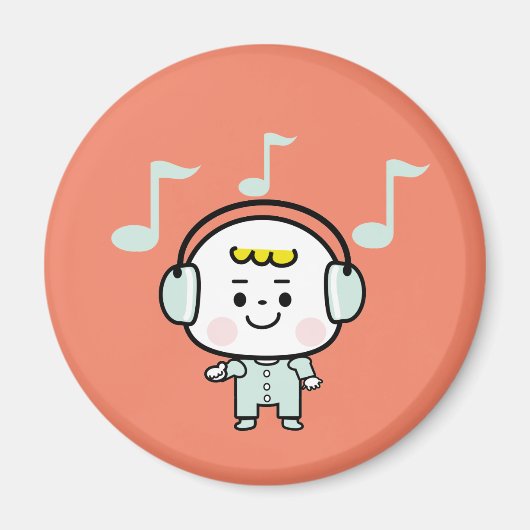 Musikjunge Magnet (Vorne)