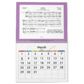 Musikkalender 2025 für das Jahr der Schlange Kalender (Mär 2026)