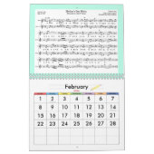 Musikkalender 2025 für das Jahr der Schlange Kalender (Feb 2026)