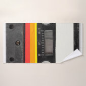 Musikkassette Badehandtuch (Badehandtuch)