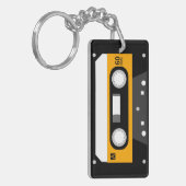 Musikkassette Schlüsselanhänger (Vorderseite links)