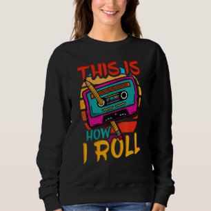 Musikkassettenband der 90er Jahre Sweatshirt