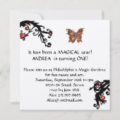 MUSIKKATALISIERUNG - Schwarzes Silber der ersten G Einladung (Rückseite)