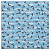 Musikkätzchen Stoff (Muster)