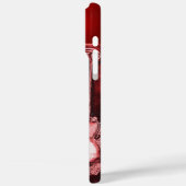MUSIKKATZE MIT EIGENSCHAFT IN ROTEM RUBY Case-Mate iPhone HÜLLE (Rückseite / Links)