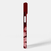 MUSIKKATZE MIT EIGENSCHAFT IN ROTEM RUBY GEM MONOG Case-Mate iPhone HÜLLE (Rückseite / Rechts)