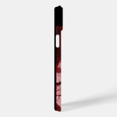 MUSIKKATZE MIT EIGENSCHAFT IN ROTEM RUBY GEM MONOG Case-Mate iPhone HÜLLE (Rückseite / Rechts)