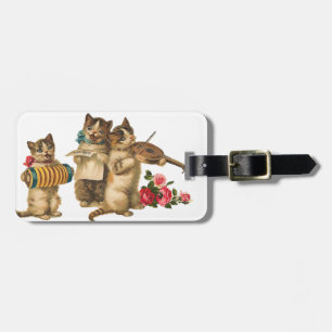 Musikkatzen Gepäckanhänger