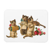 Musikkatzen Magnet (Horizontal)