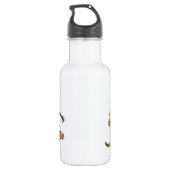 Musikkatzen Trinkflasche (Rückseite)