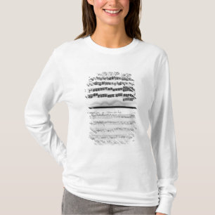Musikkerbe für Telemanns Reihe für zwei T-Shirt