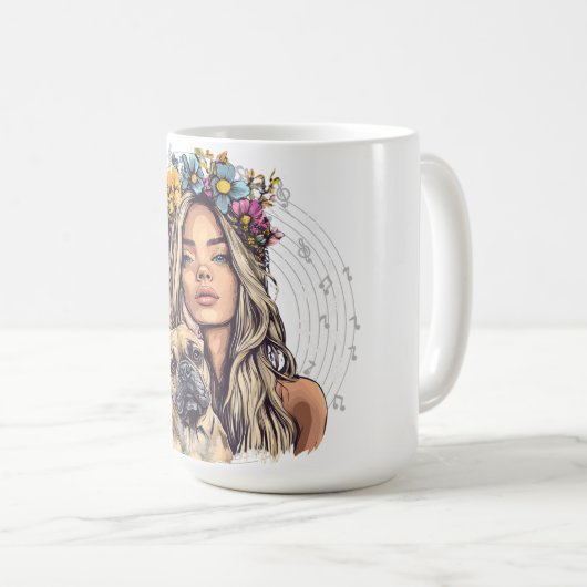 Musikkind Kaffeetasse (VorderseiteRechts)