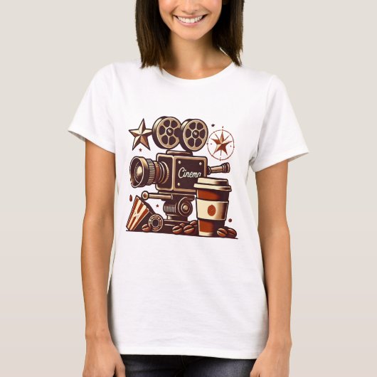 Musikkino-Kunst T-Shirt (Vorderseite)