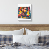 Musikkiste Leinwanddruck (Insitu (Schlafzimmer))