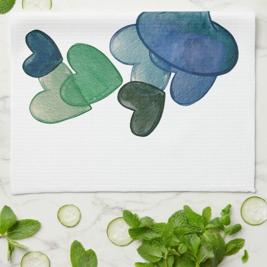 Musikklasse Französisch Horn Band Geschirrtuch (Gefaltet)