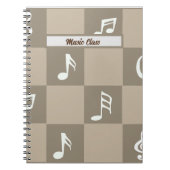 Musikklasse: Notizblock (Vorderseite)