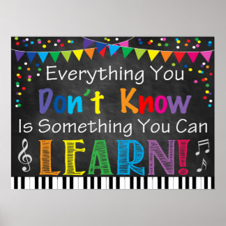 Musikklasselposter Poster