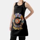 Musikklassiker Retro Schürze (InSitu)