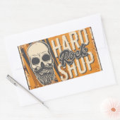 Musikklub Rechteckiger Aufkleber (Umschlag)