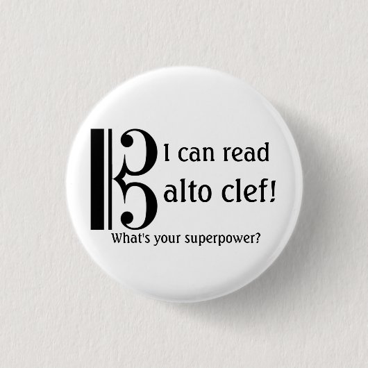 Musikknopf Button (Vorderseite)