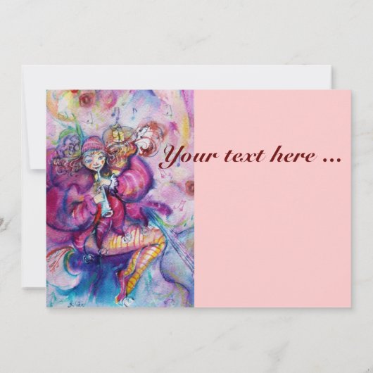 MUSIKKOLUH, rosa blau (Rückseite)