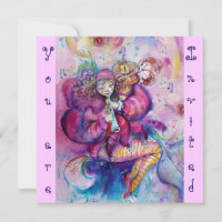 MUSIKKOLUH, rosa blau