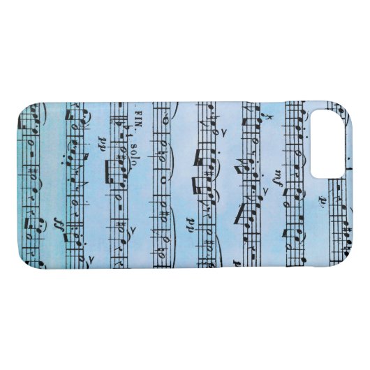 Musikkomposition Case-Mate iPhone Hülle (Rückseite (Horizontal))