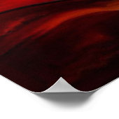 Musikkomposition - lyrisch abstraktes Stück 02 Poster (Ecke)