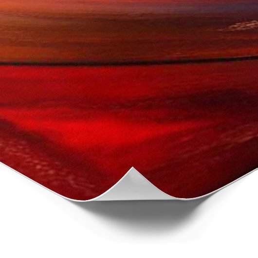 Musikkomposition - lyrisch abstraktes Stück 04 Poster (Ecke)