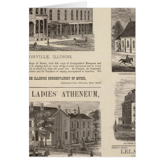 Musikkonservatorium, Schule, Kirche (Vorne)