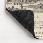 Musikkonservatorium, Schule, Kirche Mousepad (Ecke)