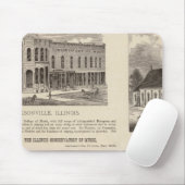 Musikkonservatorium, Schule, Kirche Mousepad (Mit Mouse)