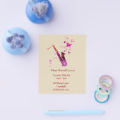 Musikkonzert Rezension Flyer (Einzeln)