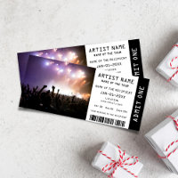 Musikkonzert Ticket-Geschenk