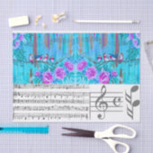 Musikkoordinierungspapier für DIY Seidenpapier (Handwerk)