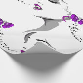 Musikkopie Geschenkpapier (Ecke)