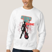 Musikkrieger Sweatshirt (Vorderseite)