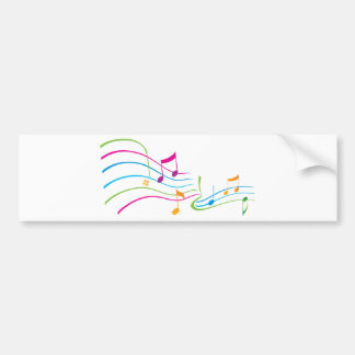 Musikkunst Autoaufkleber