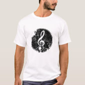 Musikkunst, Bester JAZZ-Sticker T-Shirt (Vorderseite)